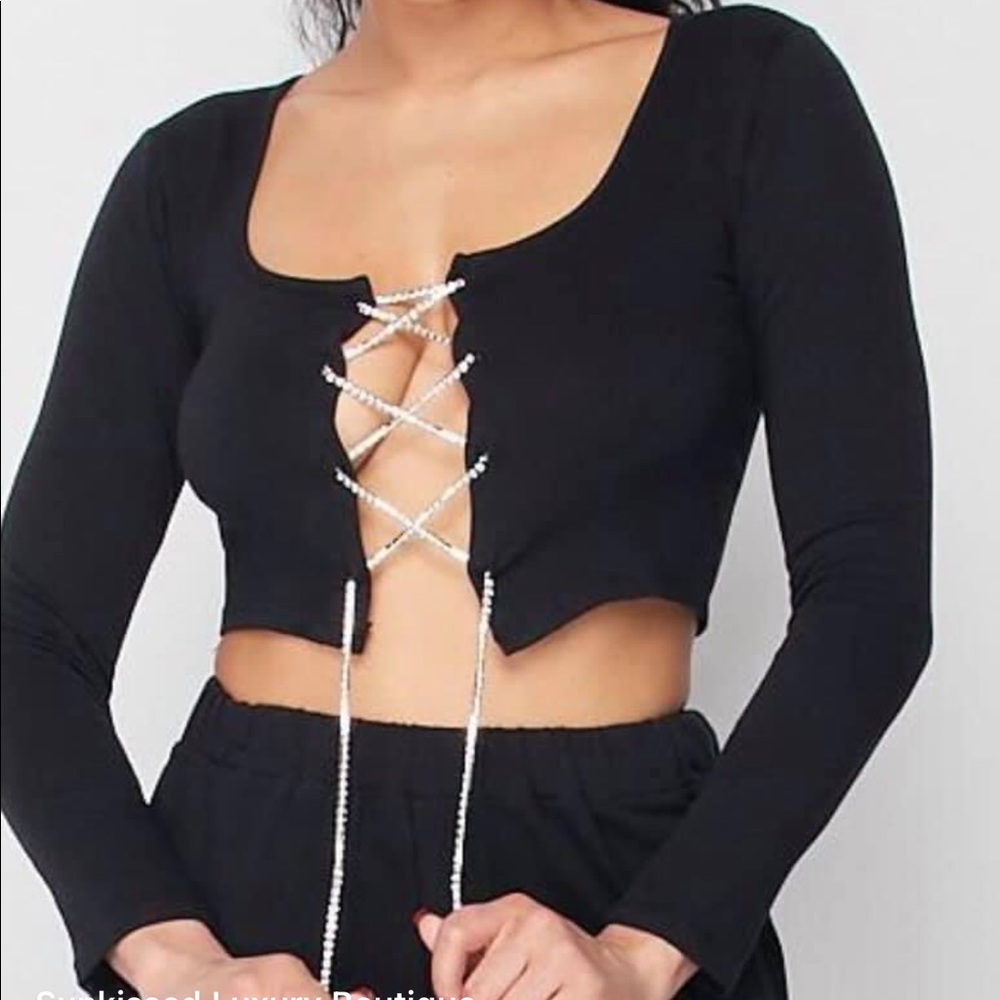 Rhinestone Top